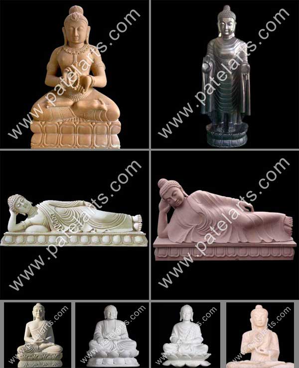 Buddha Head Statue, Statues, Head Statues, Buddha Head, Antique Buddha statues, buddha head statue, sculptures, garden sculptures, Manufacturers, Exporters, Udaipur, Rajasthan, India