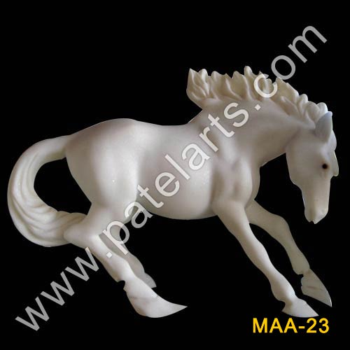 Marble Horse Sculpture, Statue,  Marble Horse, Head, Sculpture, Figurines, Marble Animal Horse Sculpture, White Marble Horse Sculpture Manufacturers, Udaipur, India, Decorative Horse Sculpture, Suppliers Marble Horse Sculpture, Marble Horses, Marble Horse Pair and Marble Horse Sculpture Manufacturer & Exporter, Udaipur, India, marble animal Sculptures, Handcarved Horses in Marble, udaipur, Rajasthan, India